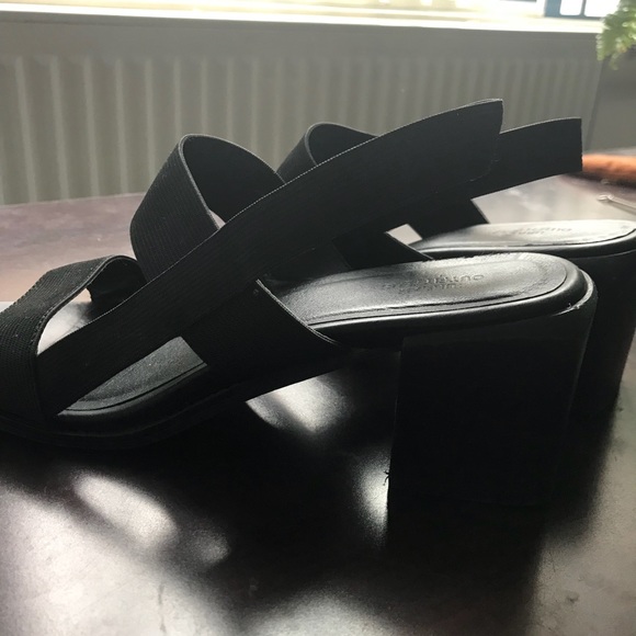 Urban Outfitters Strappy Black Heels - Picture 2 of 4